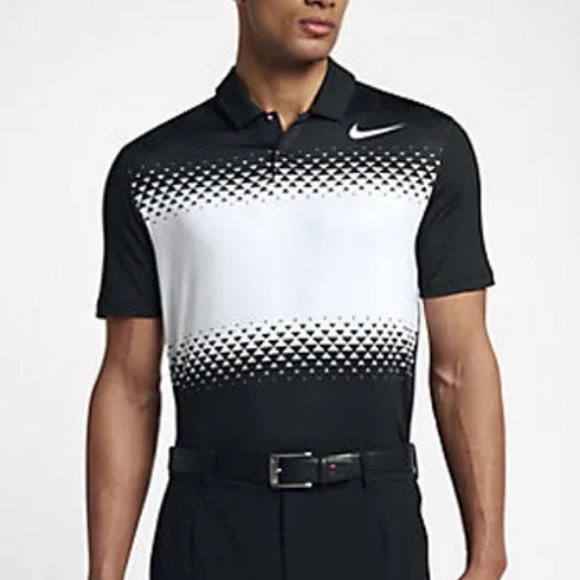 Nike size M Tiger Woods TW Mobility Majors Polo Shirt 833165-010  ⭐️⭐️⭐️… - Picture 10 of 16